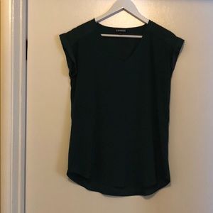 Express Top Dark Green